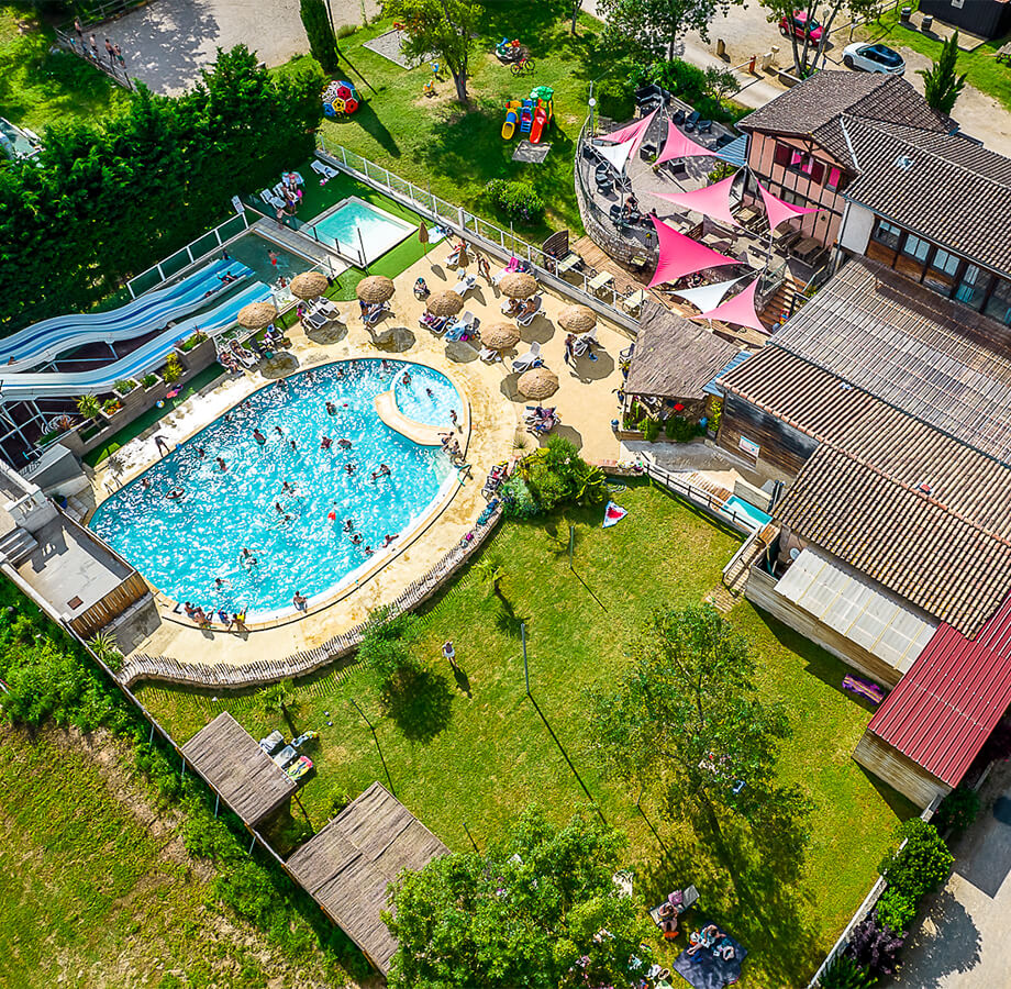 L’Espace aquatique du camping, camping 4 étoiles dans le Tarn entre Albi et Gaillac