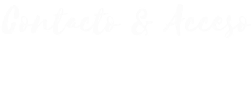 Texto contacto y flecha